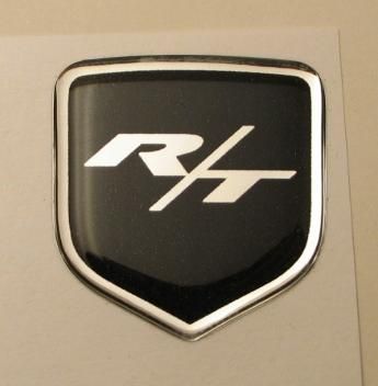 3D Custom R/T Steering Wheel Badge 05-10 Dodge Vehicles